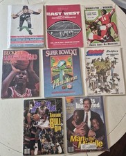 Vintage Sports Memorabilia Lot Michael Jordan, Vintage Football & More Look  picture