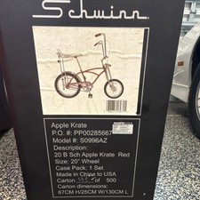 Schwinn Sting-Ray Apple Krate 50th Anniversary Limited Edition # 487/500 picture