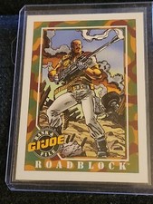 Roadblock 1991 Impel Hasbro GI Joe Series 1 Trading Card #30 picture