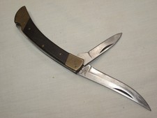 vintage G-96 No. 990 JET-AER pocket knife double blade folding Japanese N.J. picture