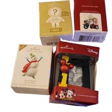 Lot of 4 Hallmark Keepsake Christmas Ornaments 2011 2021 Disney Frosty Parade picture