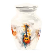 Eternal Harmony Guitar Urn: A Symbol of Love and Remembrance Keepsake picture