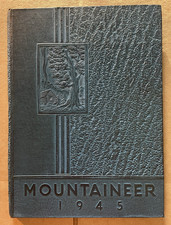 1945 Mountaineer Ligonier High School Yearbook Annual PA Pennsylvania Vintage picture