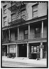 North Fourth Street Merchants Hotel Entrance Porch 1900s Baltimore MD picture