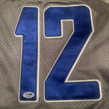 Andrew Luck hand signed Nike On Field Alt Jersey PSA/DNA RARE picture