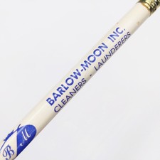c1970s Cedar Rapids, IA Barlow-Moon Cleaners Advertising Pencil Launderers NY G4 picture