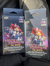Transformers Upper Deck 40th Anniversary Target Exclusive Hangers Boxes (x2) picture