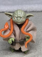 Vintage 1980 Kenner Star Wars Yoda Orange Snake, Robe & Belt Hong Kong - No Cane picture