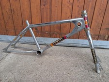 BMX Mongoose Supergoose Chrome-Moly Frame & Fork Vintage 80s Survivor F3 H5 picture