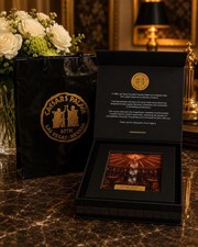 CAESARS PALACE Authentic Chandelier Crystal 1966 60th Anniversary Collectible picture
