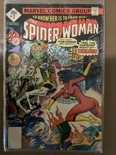 Spider-Woman #2 (Marvel 1978) Key Issue 1st Appearance Morgan LeFay- Good picture