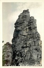 Eagle Pass Ronan Montana RPPC Vintage Real Photo Postcard Rock Formation 1930s picture
