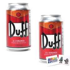 The Simpsons Duff Enerdy Drink (2 Pack) Wonderful Orange Flavor picture