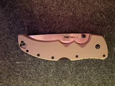COLD STEEL RECON 1 Tanto CTS-XHP Steel Blade, Coyote Tan GRN Handle, Lockback picture