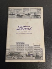 Original Ford Universal Car In Business Service Salesman Guide 1918 Mint picture