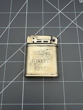 Vintage Beattie Jet Pipe Lighter 1940s 1950s Engraved Bill Karen Made in USA picture