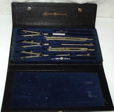 Vintage Charvoz Roos Corp Drafting Drawing Set 531 - US Navy picture