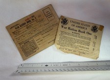 Vintage WW2 War Rations Book No. 3 1943  with Stamps picture