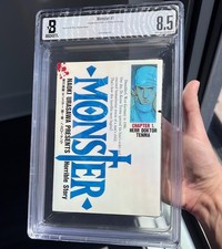 Monster #1 ⭐ BGS 8.5 - 1ST PRINTING ⭐ Urasawa Japanese Manga 1995 US SELLER picture