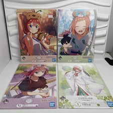 The Quintessential Quintuplets Illustration Art Board Lot Of 4 D 10-1/4x7-1/4 picture