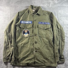 1965 USAF OG-107 Vietnam Era Shirt Air Force Academy Westermeyer 14.5x33 picture