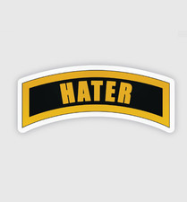 CARRY THE FIRE CTF HATER STICKER SLAP NOT WRMFZY SPIRITUS ONE7SIX FOG GBRS BCS picture
