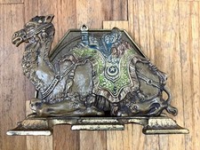 Cast Iron Camel Letter or Napkin Holder - Antique Vintage Judd Mfg. Co. picture