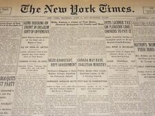1917 JUNE 2 NEW YORK TIMES - SEIZE KRONSTADT DEFY GOVERNMENT - NT 7783 picture