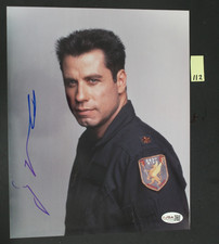 John Travolta JSA Signed Autograph 8 x 10 photo The tonight show (112) picture