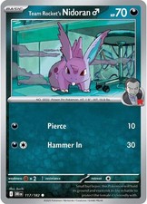 Team Rocket's Nidoran M DRI 117/182 C NM picture