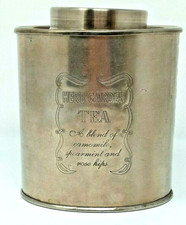 Smith & Hawken Herb Garden Tea Tin with lid * Made in Turkey * euc picture