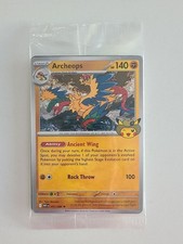 Pokemon Chicago Field Museum Fossil Exhibit Archeops Promo Card 051/086 SEALED picture