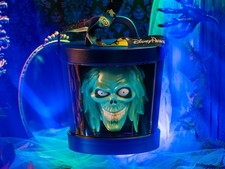 2026 Disney Parks Halloween Haunted Mansion Hatbox Ghost Popcorn Bucket picture