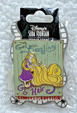 NEW LE DSF Disney Pin Rapunzel Tangled Ice Cream Dazzling Hair Circus Poster NEW picture