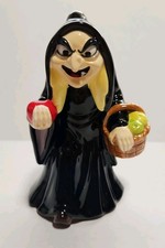 Vintage Rare Disney Snow White Evil Queen Old Hag Witch Ceramic Figurine picture