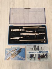 Vintage Staedtler Mars 700 Precision Compass Drafting Set Germany in Case RARE picture