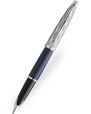 Waterman Carene Special Edition Deluxe Blue Ct Fountain Pen Med Pt New In Box picture