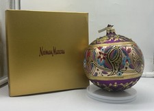 Vintage Neiman Marcus Cloisonné Enamel Christmas Ornament Large 2005 picture
