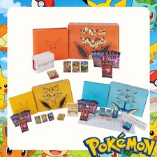 Collectible Pokemon Eevee Gift Box Vaporeon Jolteon Flareon S-Chinese Sealed picture