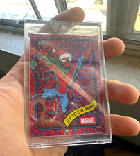 Topps 2025 Topps Chrome Marvel Spider-Man #101 Employee Exclusive 54/62 picture