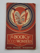 Vintage 1929 The Book of 1000 Wonders Lyle Douglas Magic Store Dallas Catalog picture