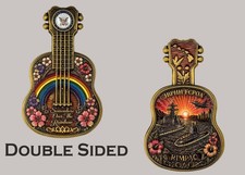 RIMPAC JBPHH FCPOA Ukulele Shaped Hawaii Military Challenge Coin  J#33 picture