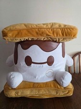 Rare Disney Giant Big Hero 6 Baymax Smores Marshmallow Munchling Plush picture