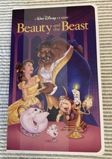 Beauty and The Beast Classic VHS Boxed Throw Blanket 50” X 70” NEW picture