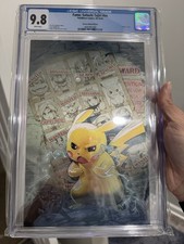 Fame: Satoshi Tajiri - METAL LTD TO 10 - Super Smash Bros Homage Escorza CGC 9.8 picture