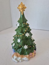 2011 Royal Copenhagen Annual Porcelain Christmas Tree Cat Denmark Figurine Rare picture