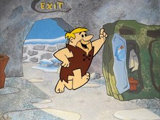 THE FLINTSTONES Animation Cel HANNA-BARBERA production Art 1970’s cartoons I2 picture