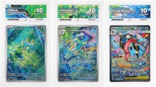 Pokémon TCG Mega Greninja Ex Frogadier Froakie Trio Set ACE 10 s Perfect Subs 👌 picture