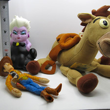 '90's-00's Disney Nostalgia Toy Lot•Woody•Ursula•Bullseye picture