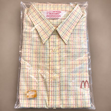 Vintage 1976 McDonald's Van Heusen Uniform Shirt Original Packaging Embroidered  picture